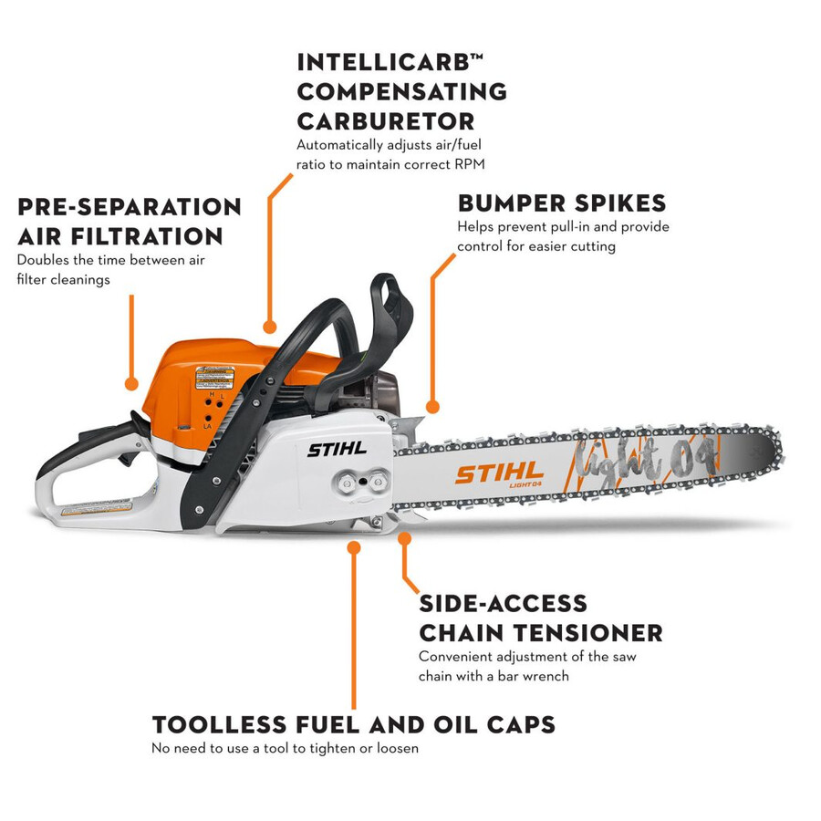 ms 391 gasoline chainsaw