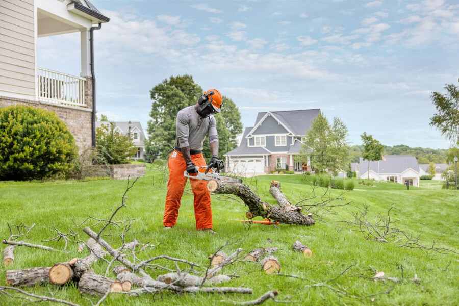 msa 60 battery powered chainsaw