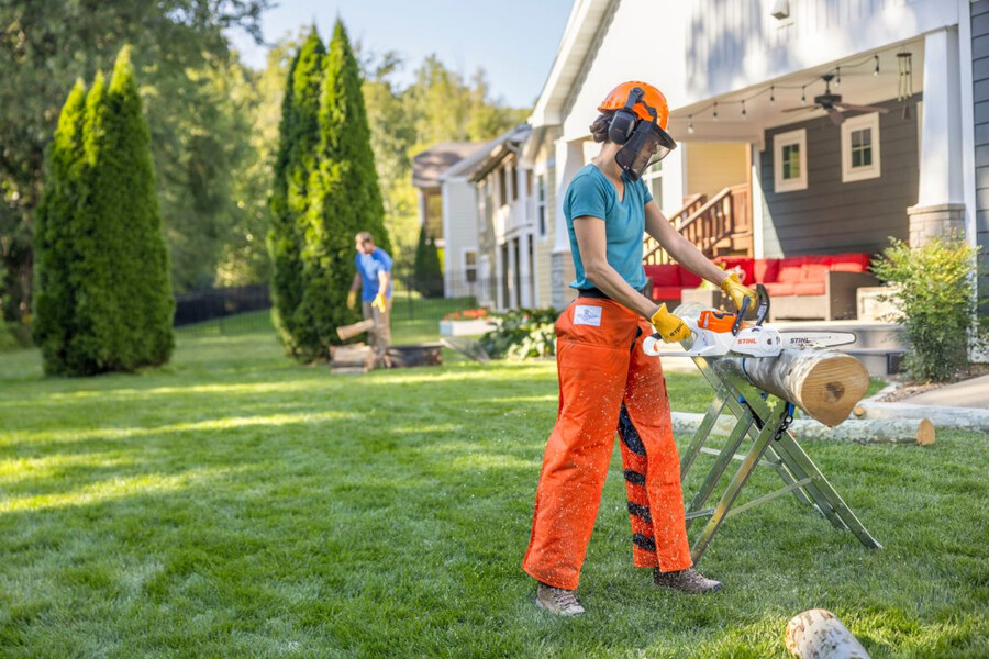 msa 70 battery powered chainsaw