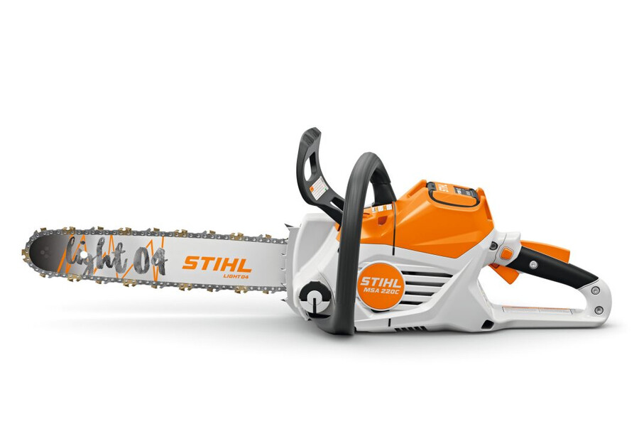 msa 220 battery powered chainsaw