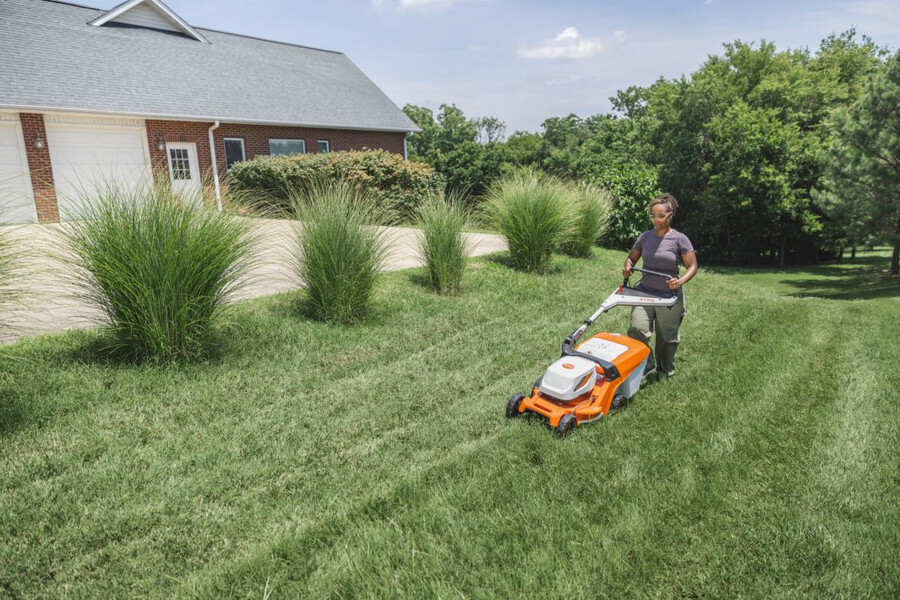 rma 448 battery powered lawn mower